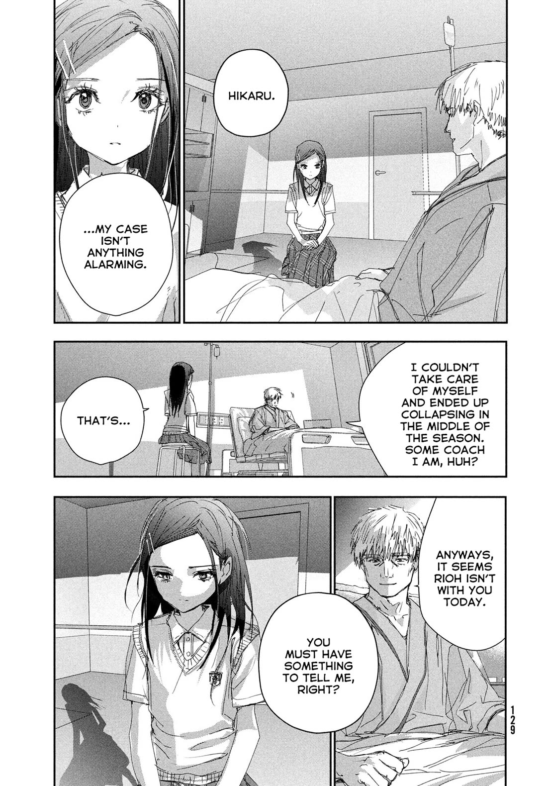 Medalist manga, chapter 45, page 43 of 47