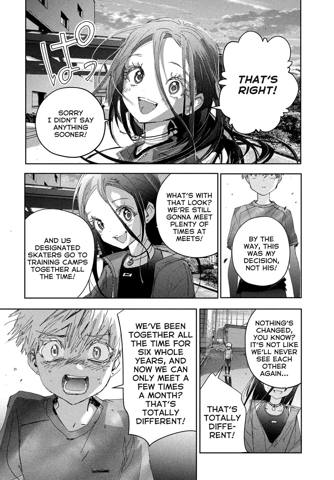 Medalist manga, chapter 46, page 14 of 45