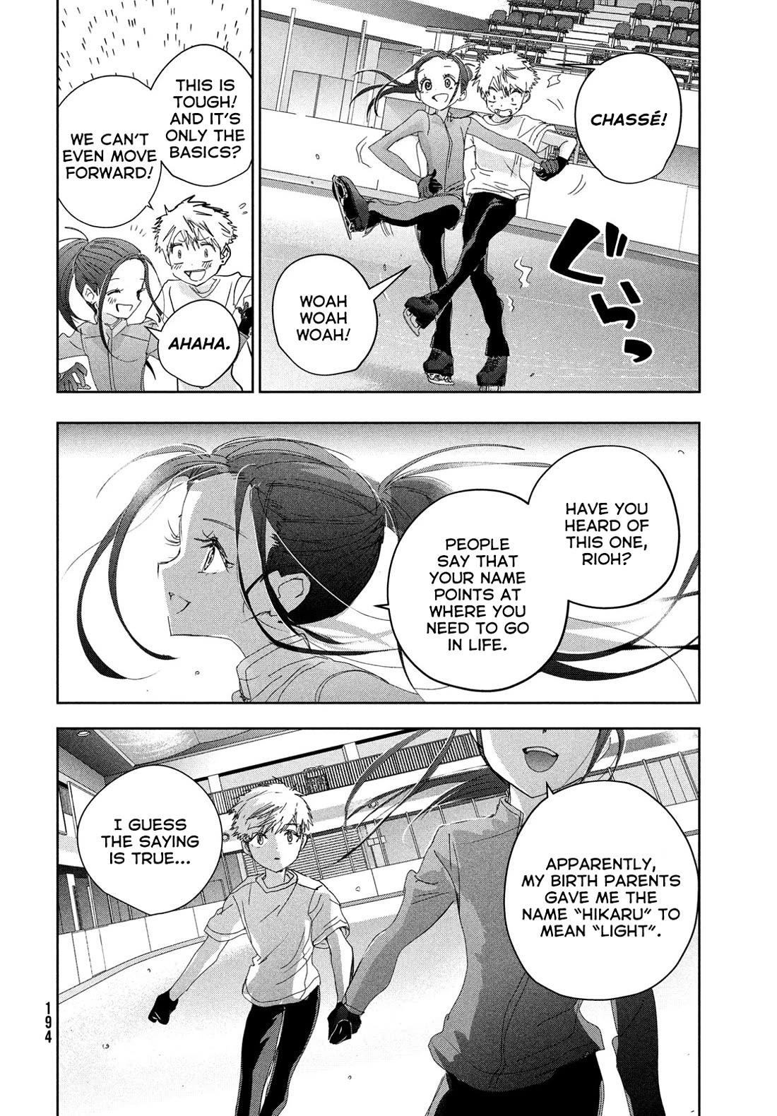 Medalist manga, chapter 46, page 28 of 45