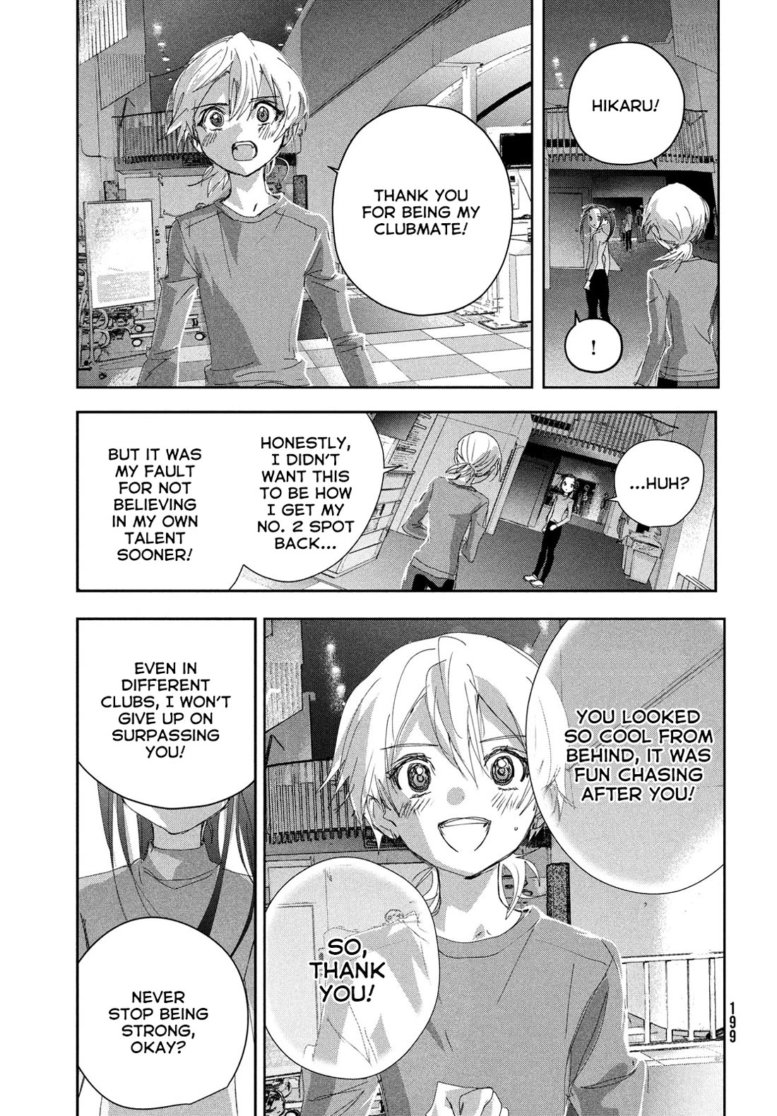 Medalist manga, chapter 46, page 33 of 45