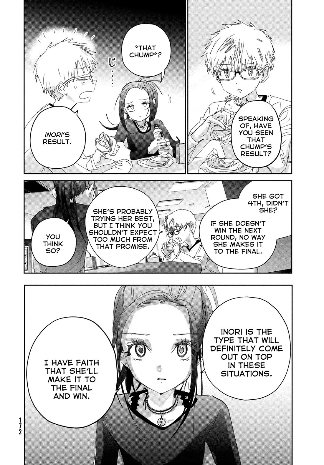Medalist manga, chapter 46, page 6 of 45
