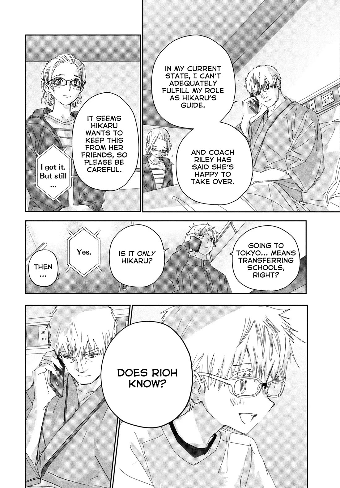 Medalist manga, chapter 46, page 8 of 45