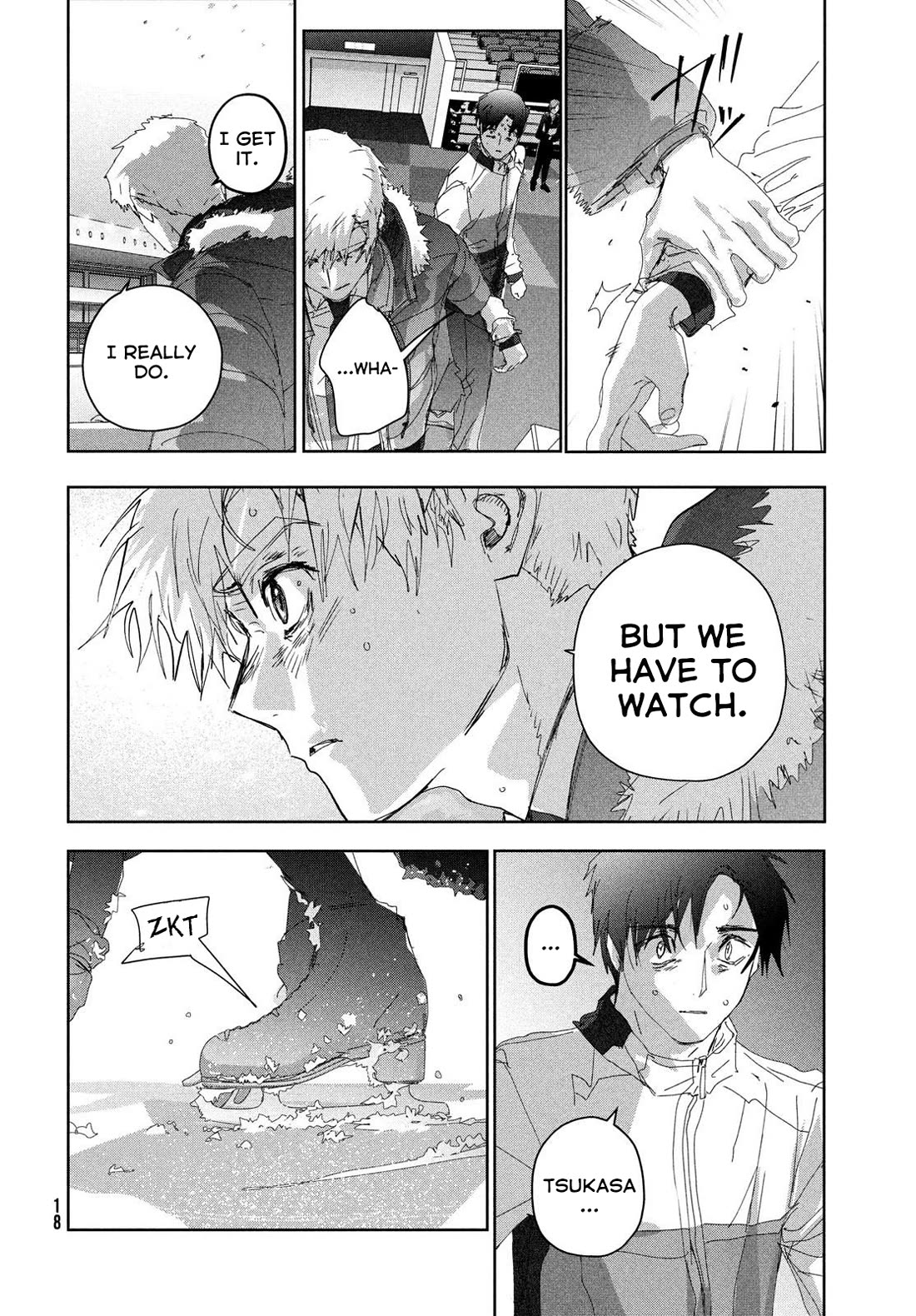 Medalist manga, chapter 49, page 14 of 30