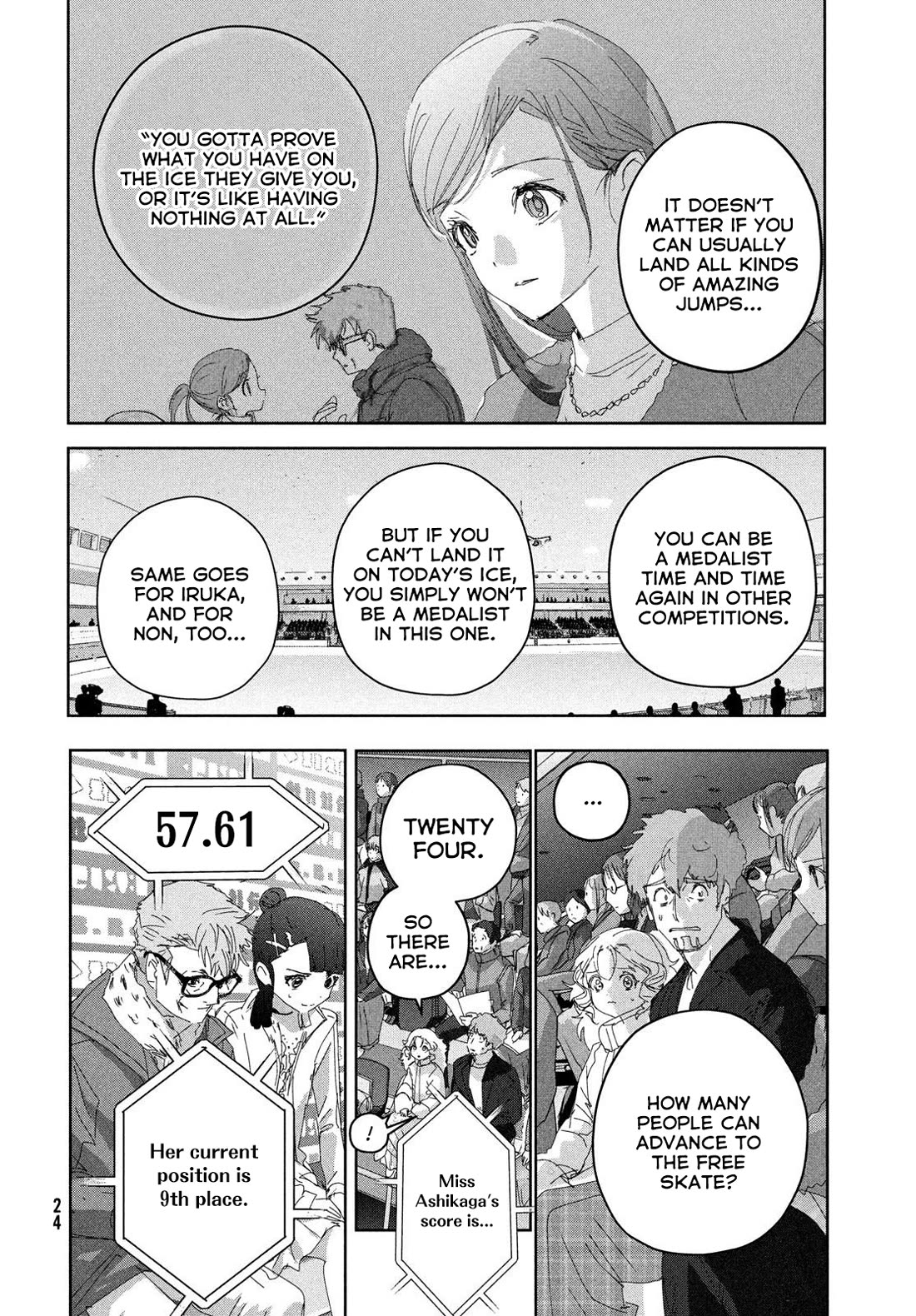 Medalist manga, chapter 49, page 20 of 30