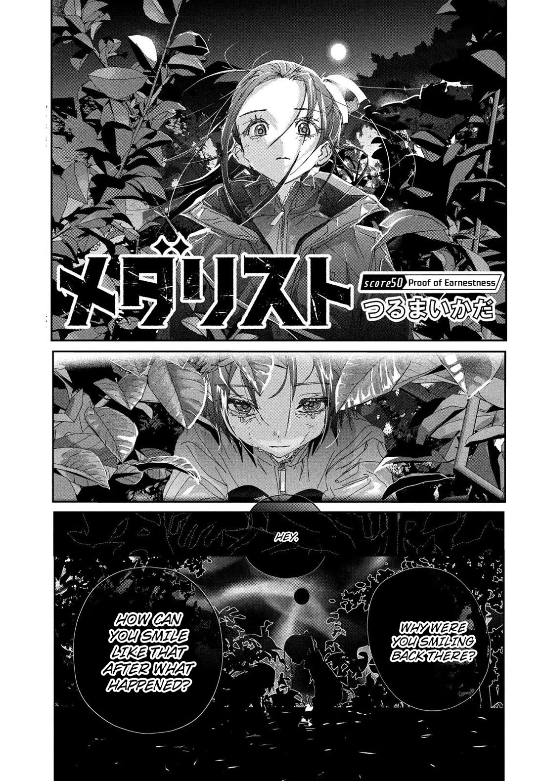 Medalist manga, chapter 50, page 1 of 17