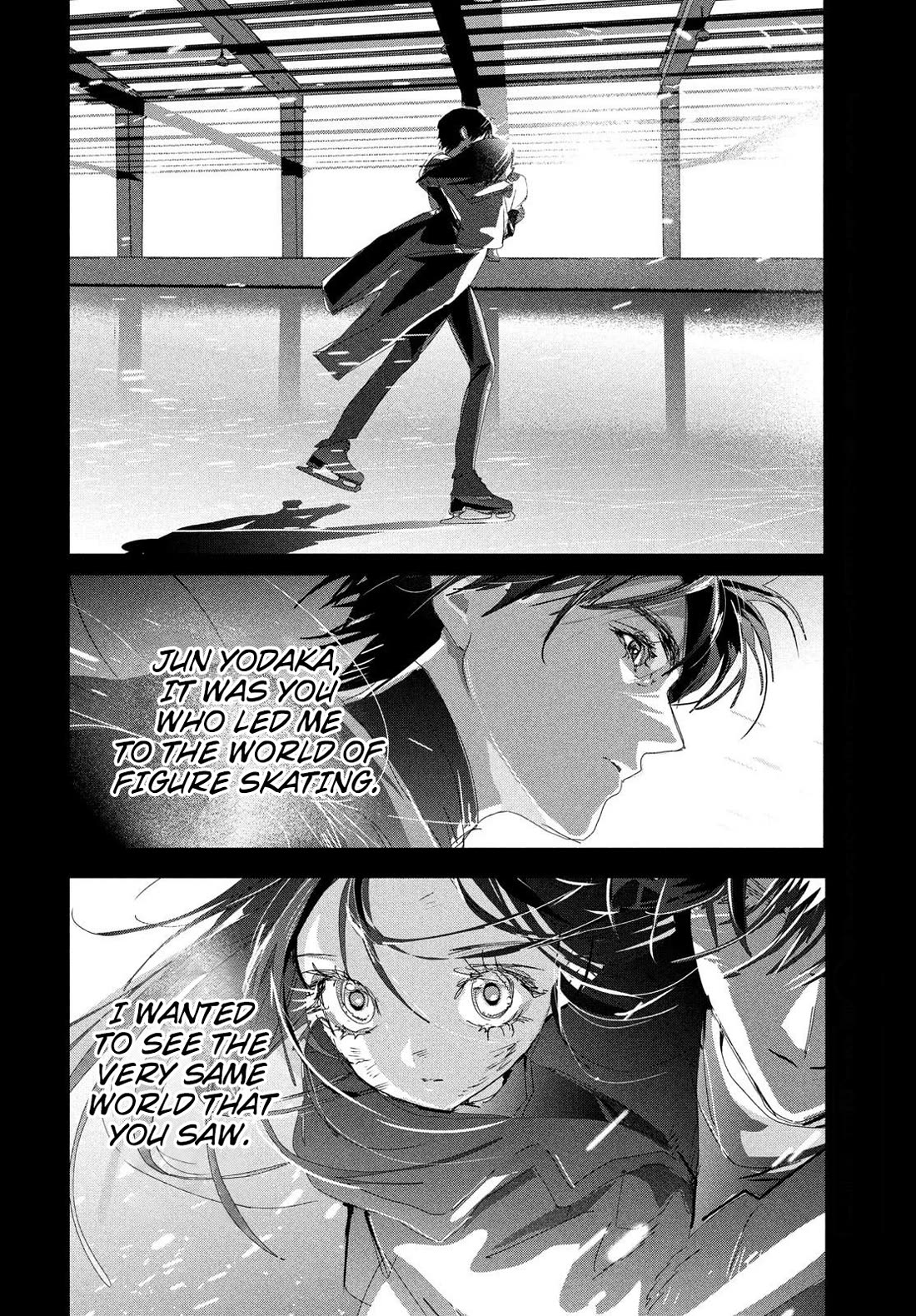 Medalist manga, chapter 50, page 16 of 17