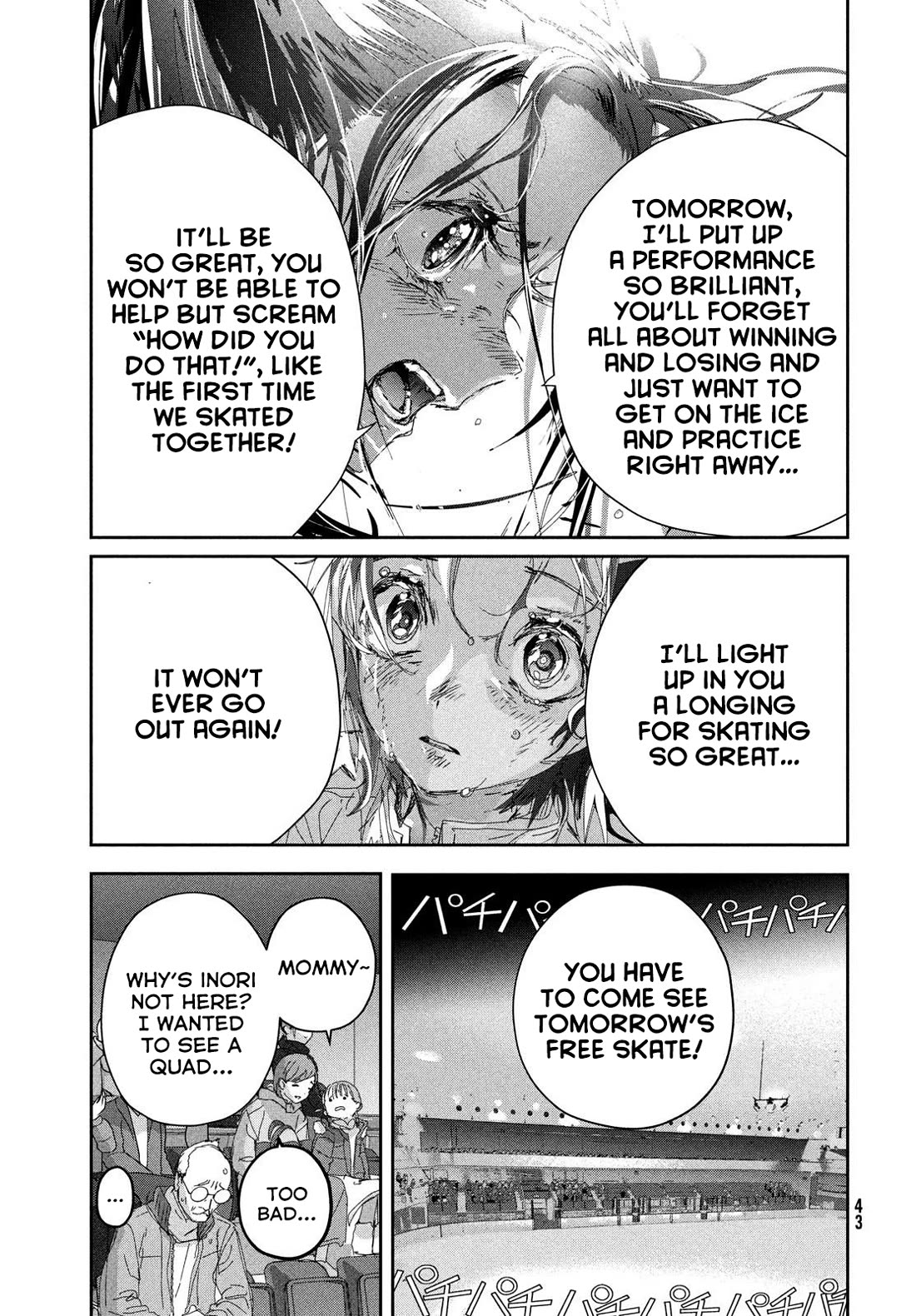 Medalist manga, chapter 50, page 9 of 17