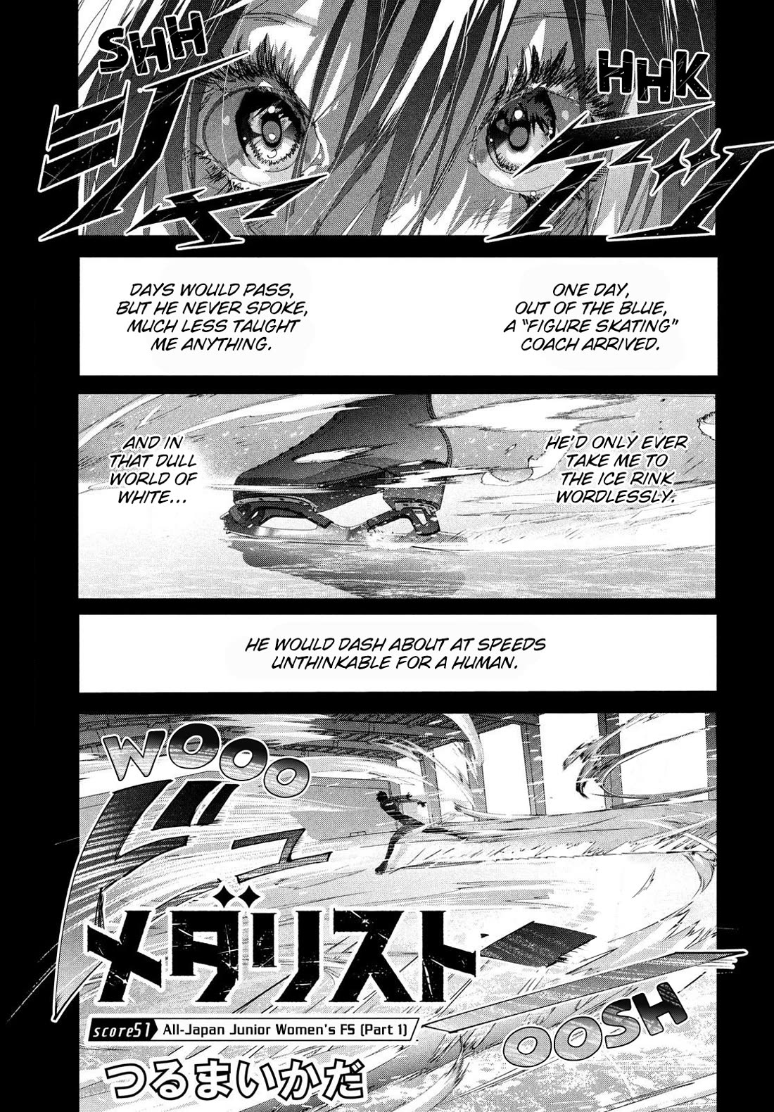 Medalist Chapter 51 page 1 - Chapter 51: All-Japan Junior Women's FS (Part 1)