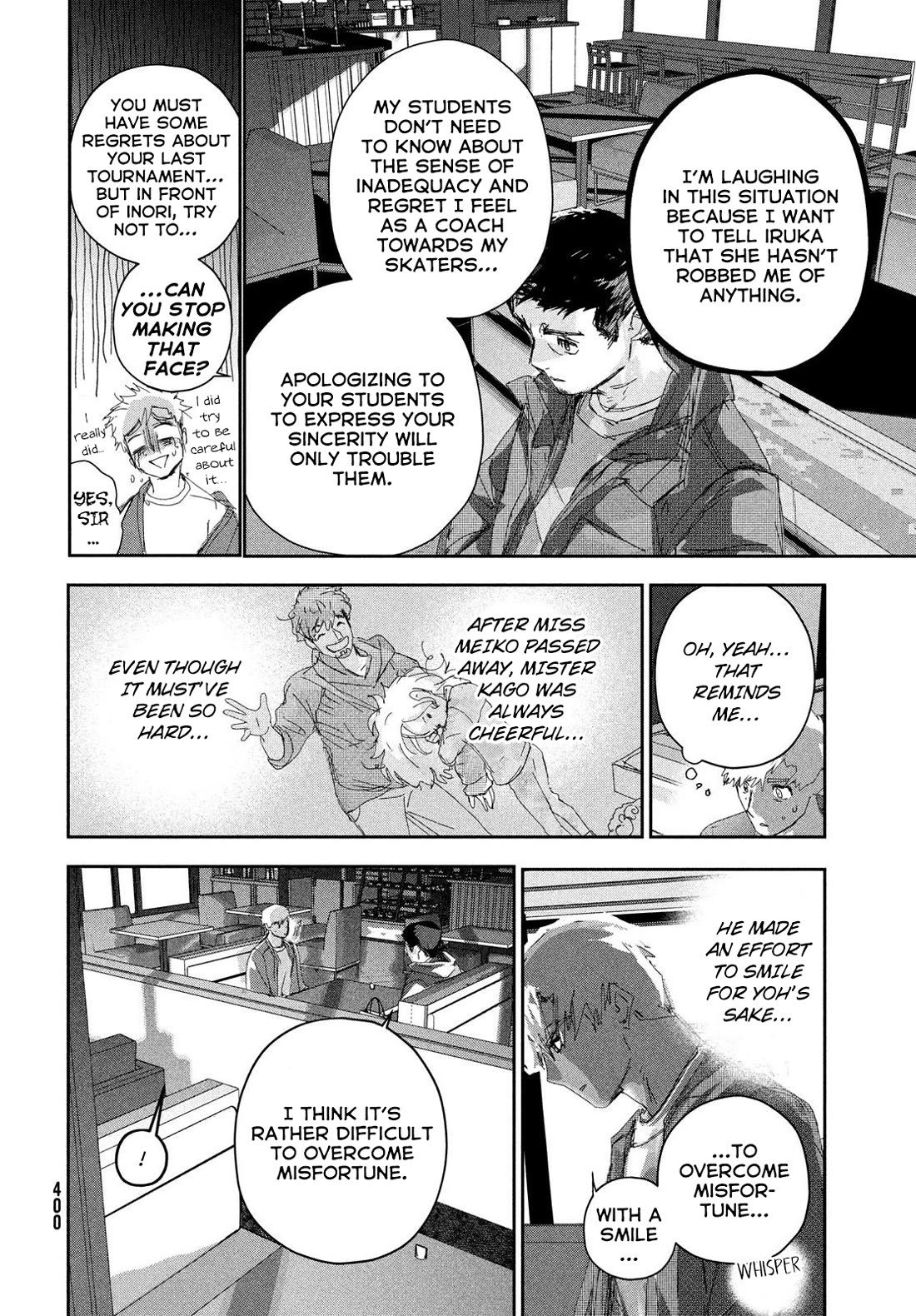 Medalist manga, chapter 53, page 14 of 60