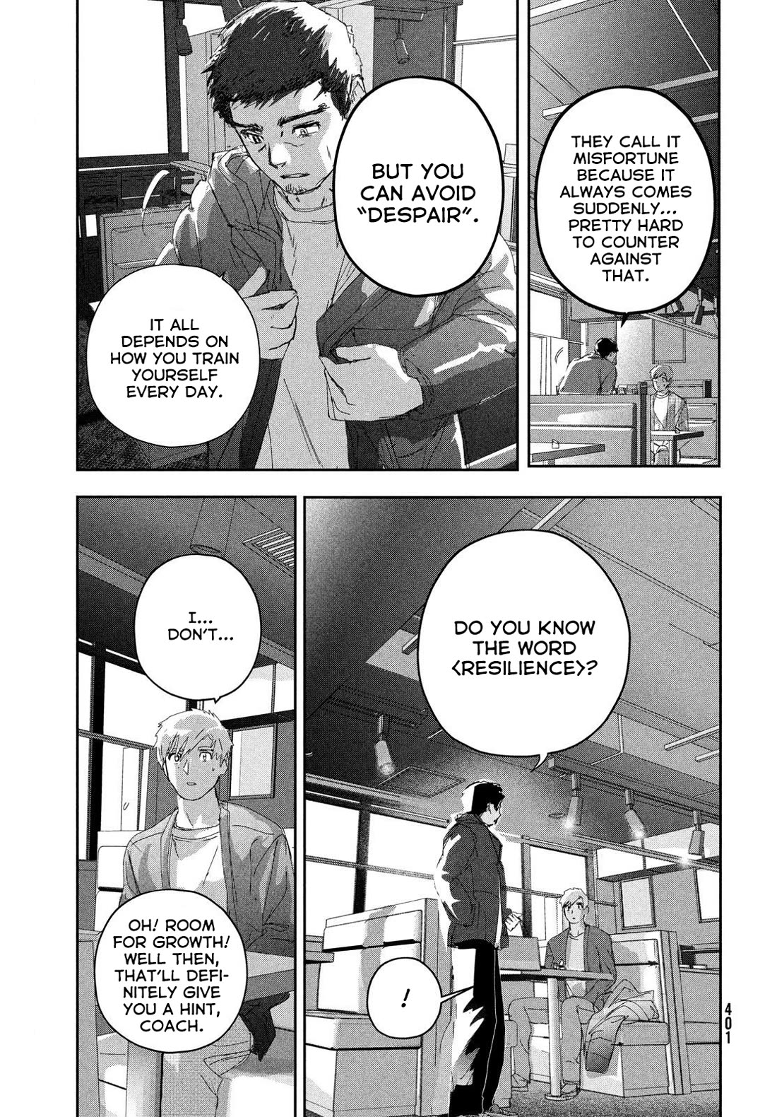 Medalist manga, chapter 53, page 15 of 60