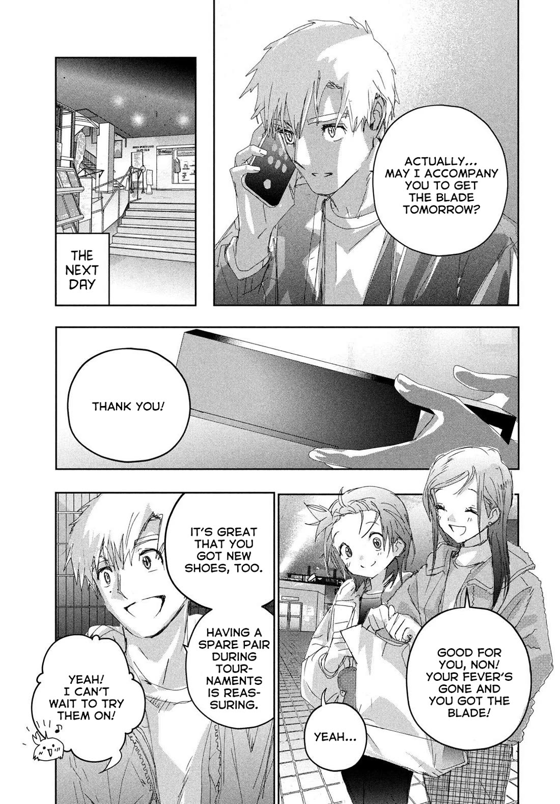 Medalist manga, chapter 53, page 17 of 60