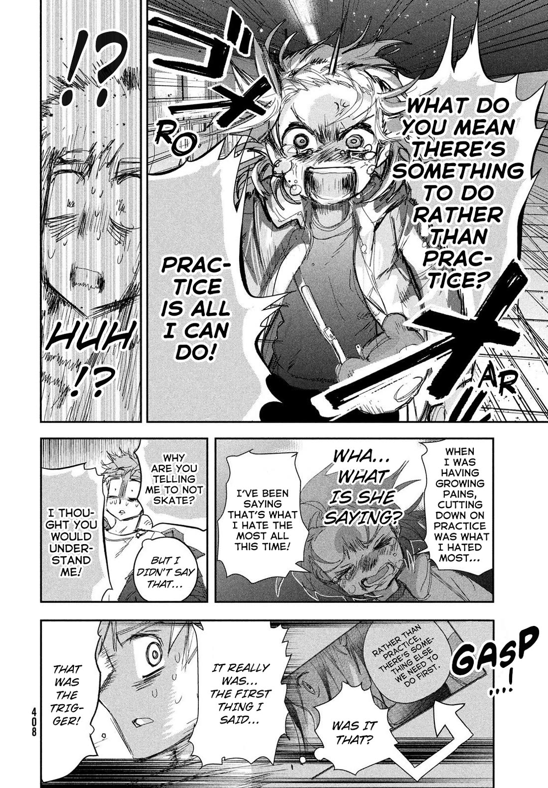 Medalist manga, chapter 53, page 22 of 60