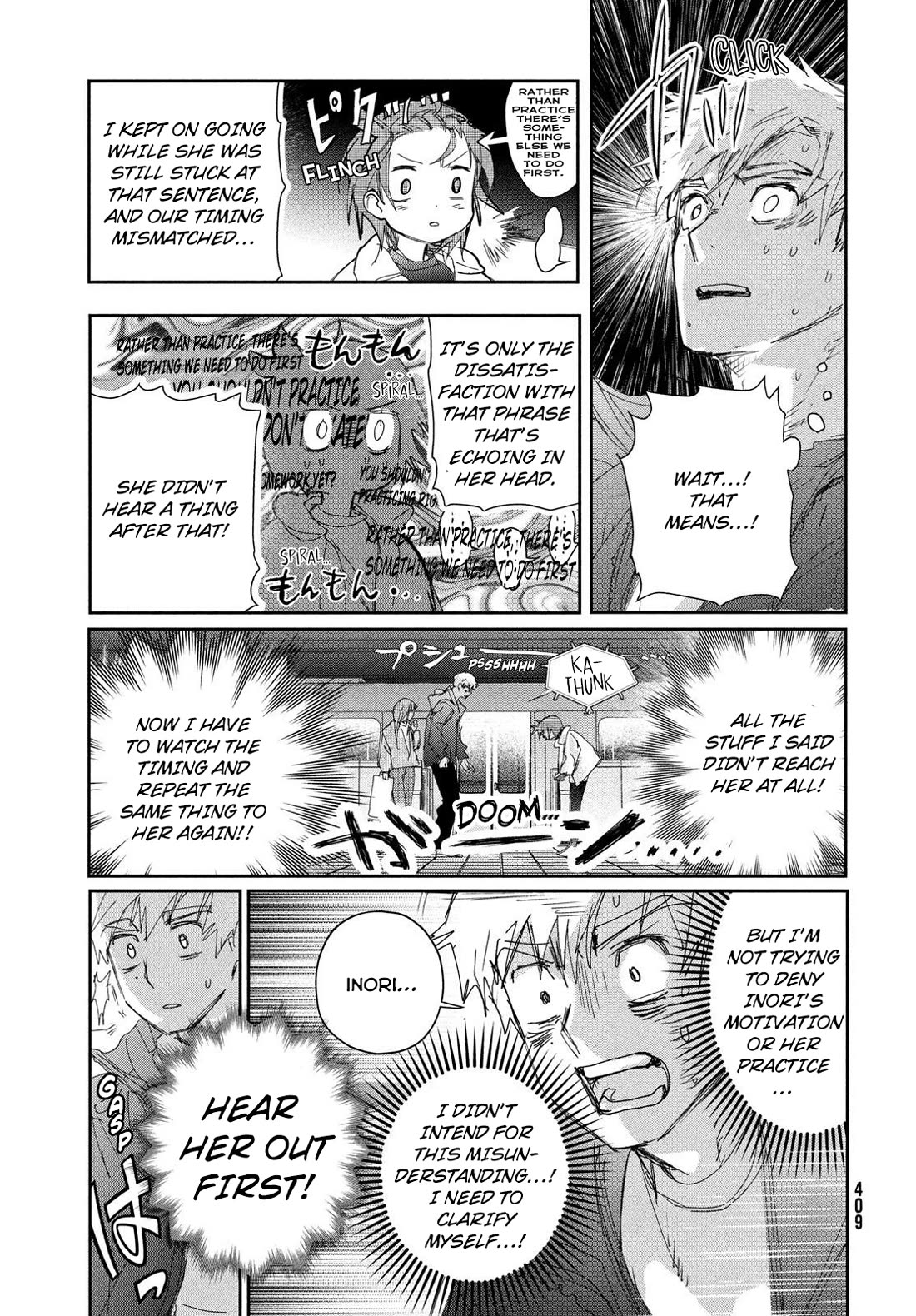 Medalist manga, chapter 53, page 23 of 60