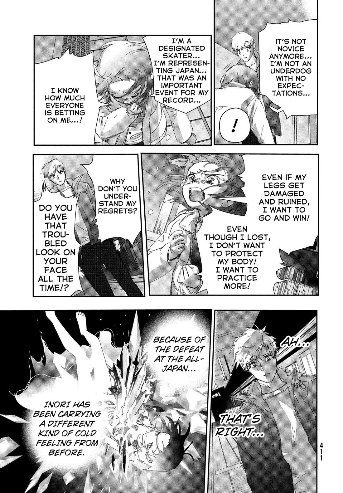 Medalist manga, chapter 53, page 25 of 60