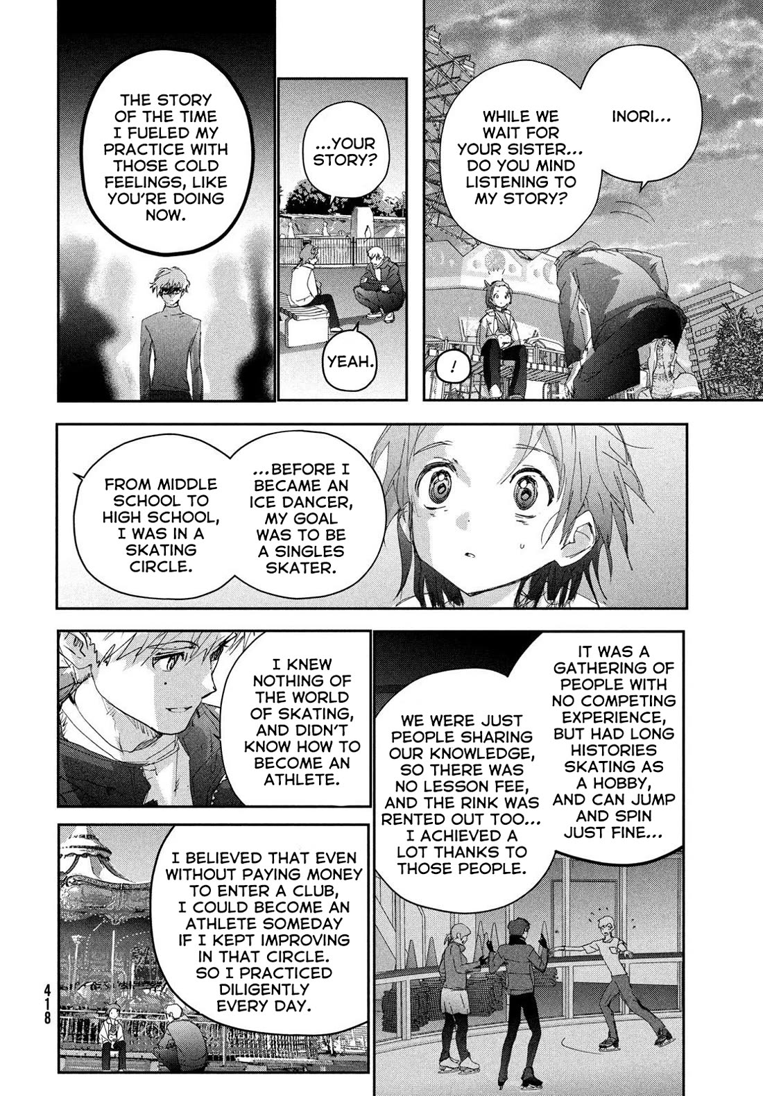 Medalist manga, chapter 53, page 32 of 60