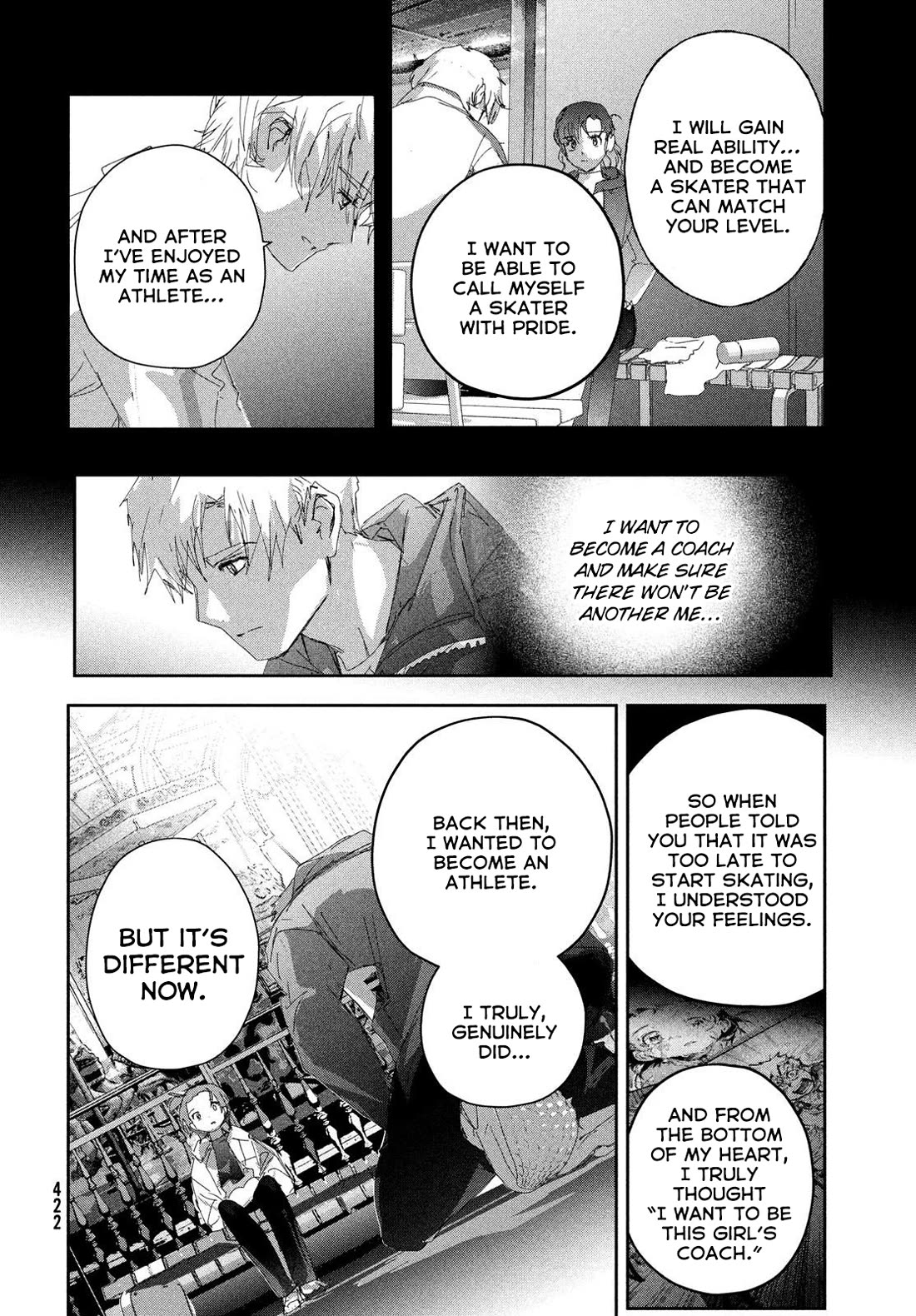 Medalist manga, chapter 53, page 36 of 60