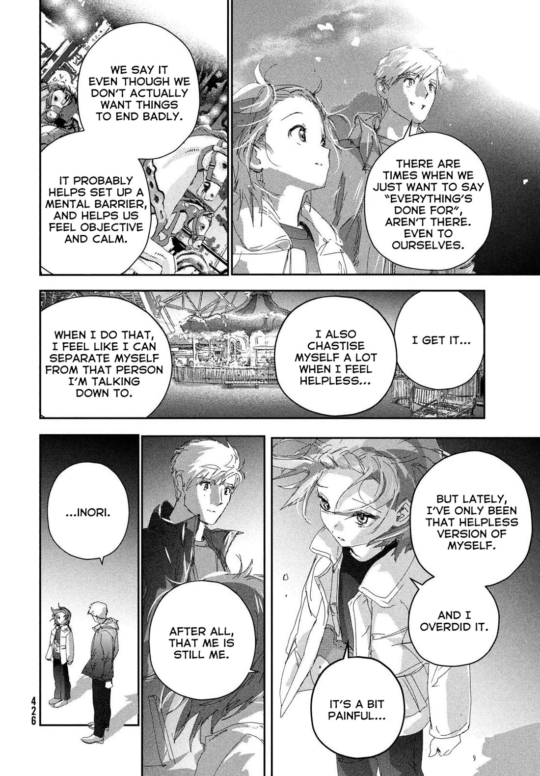 Medalist manga, chapter 53, page 40 of 60