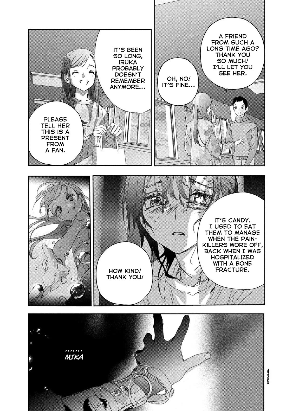 Medalist manga, chapter 53, page 49 of 60
