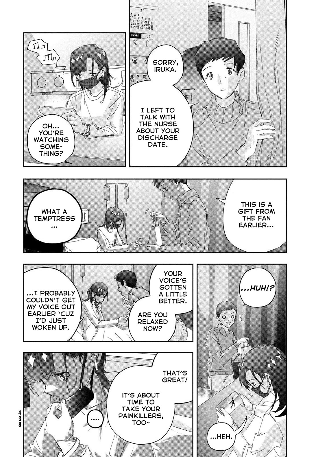 Medalist manga, chapter 53, page 52 of 60