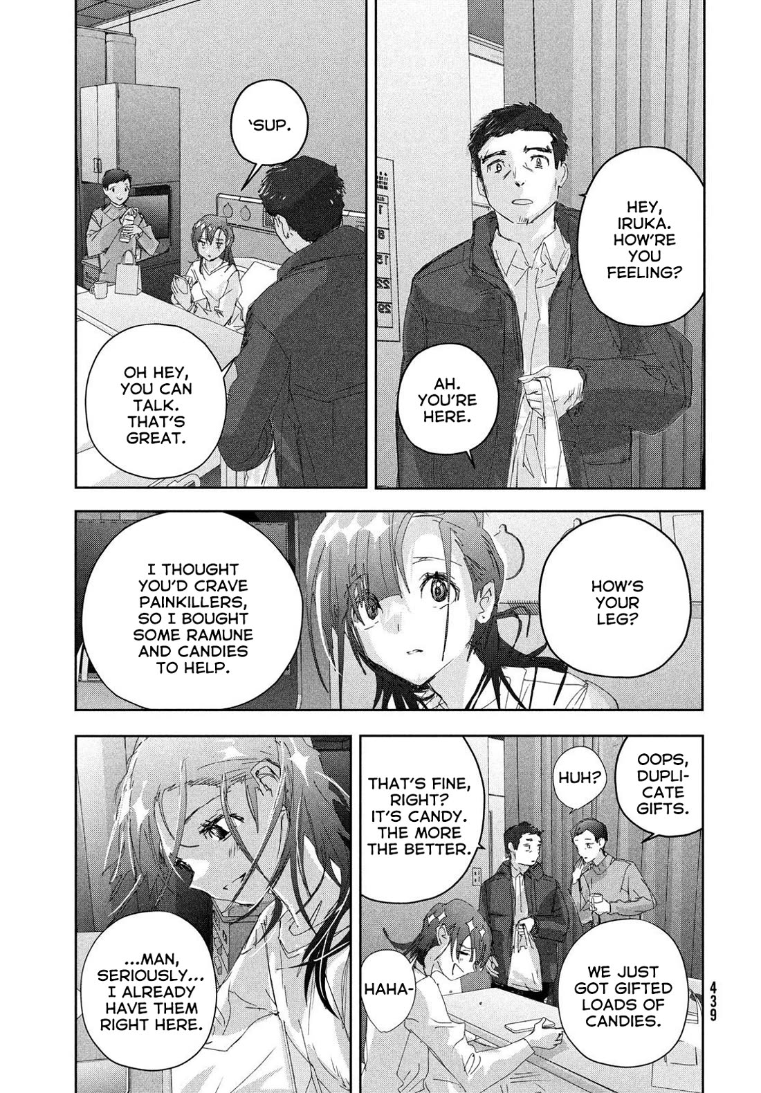 Medalist manga, chapter 53, page 53 of 60