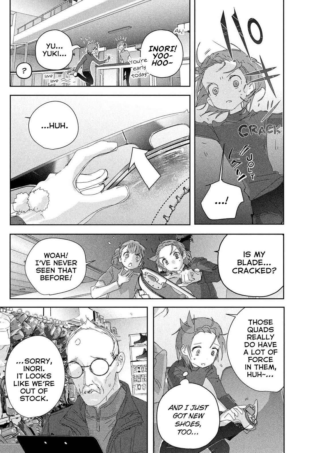 Medalist manga, chapter 53, page 6 of 60