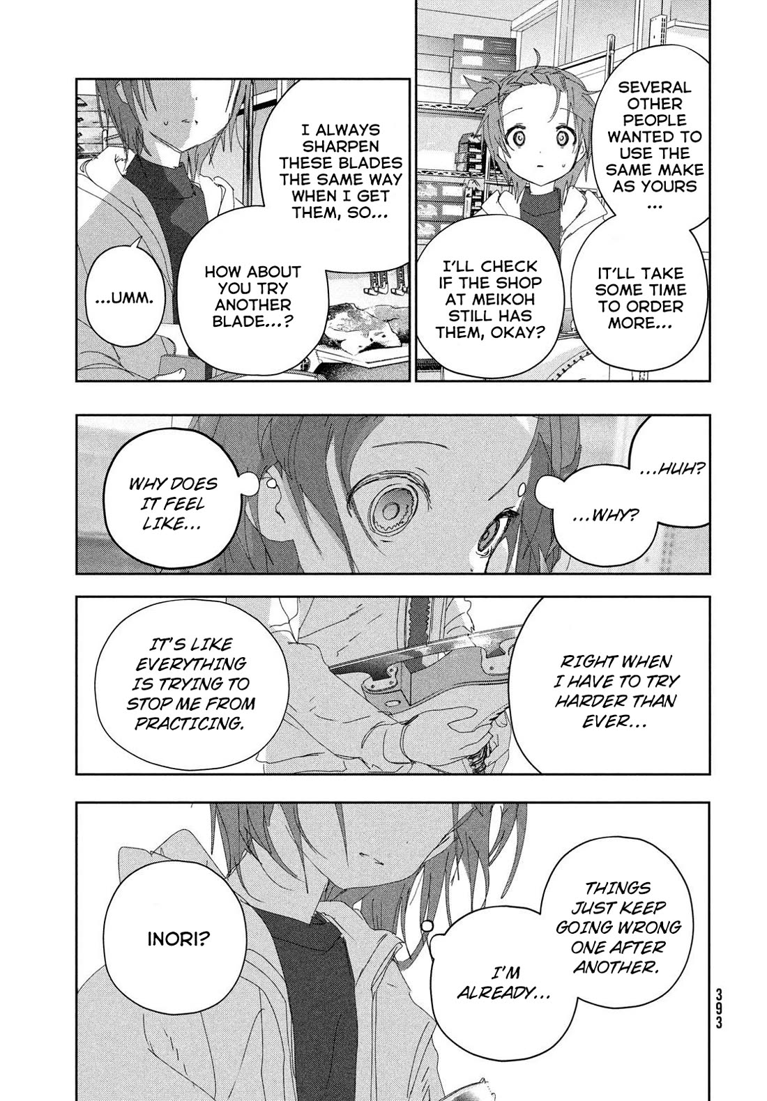 Medalist manga, chapter 53, page 7 of 60