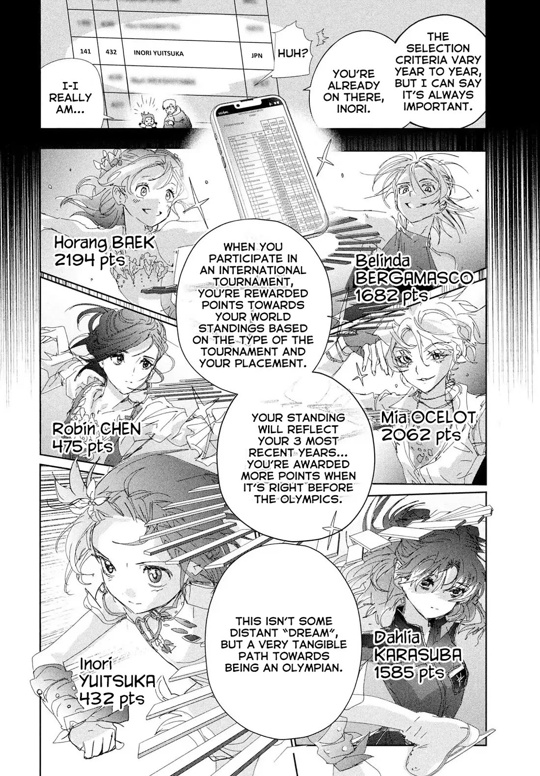 Medalist manga, chapter 54, page 26 of 32