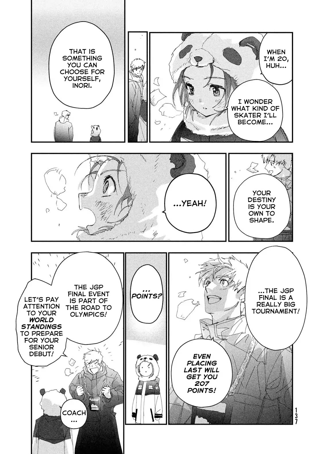 Medalist manga, chapter 54, page 5 of 32