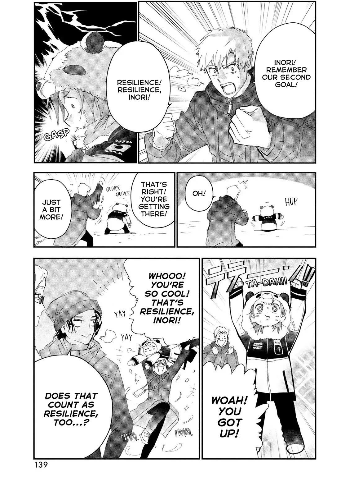 Medalist manga, chapter 54, page 7 of 32