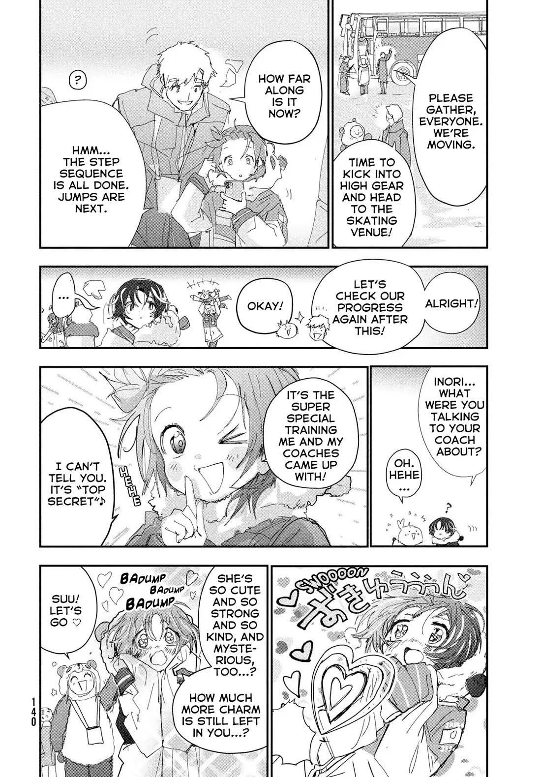 Medalist manga, chapter 54, page 8 of 32