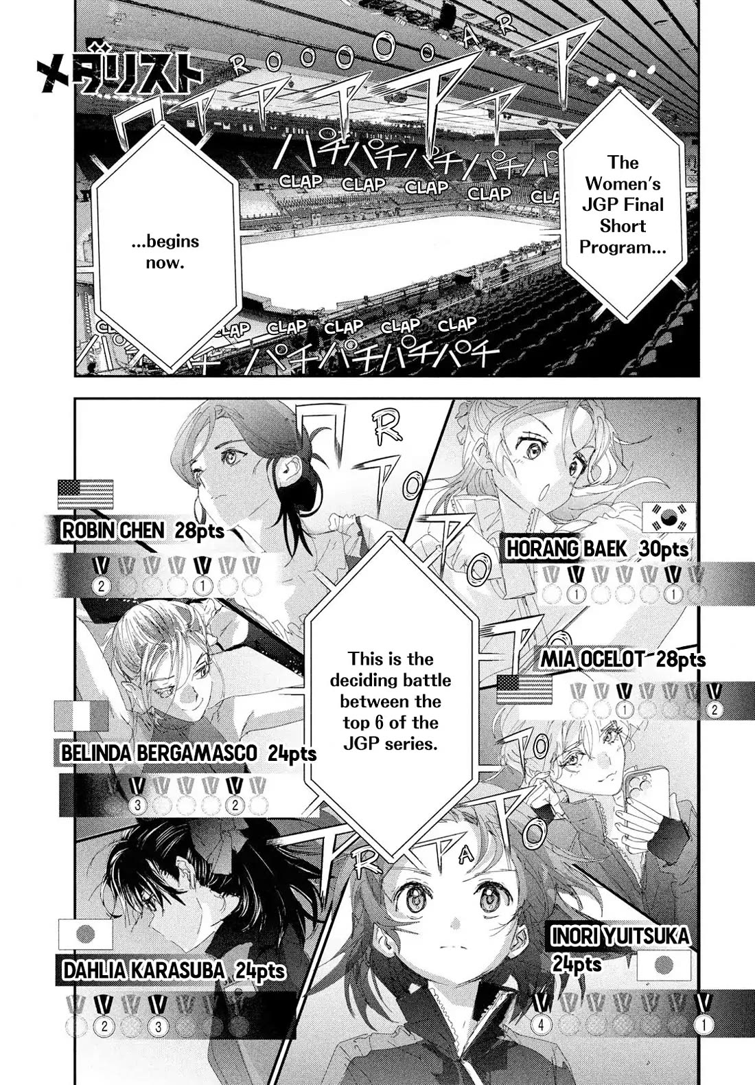 Medalist manga, chapter 55, page 1 of 47