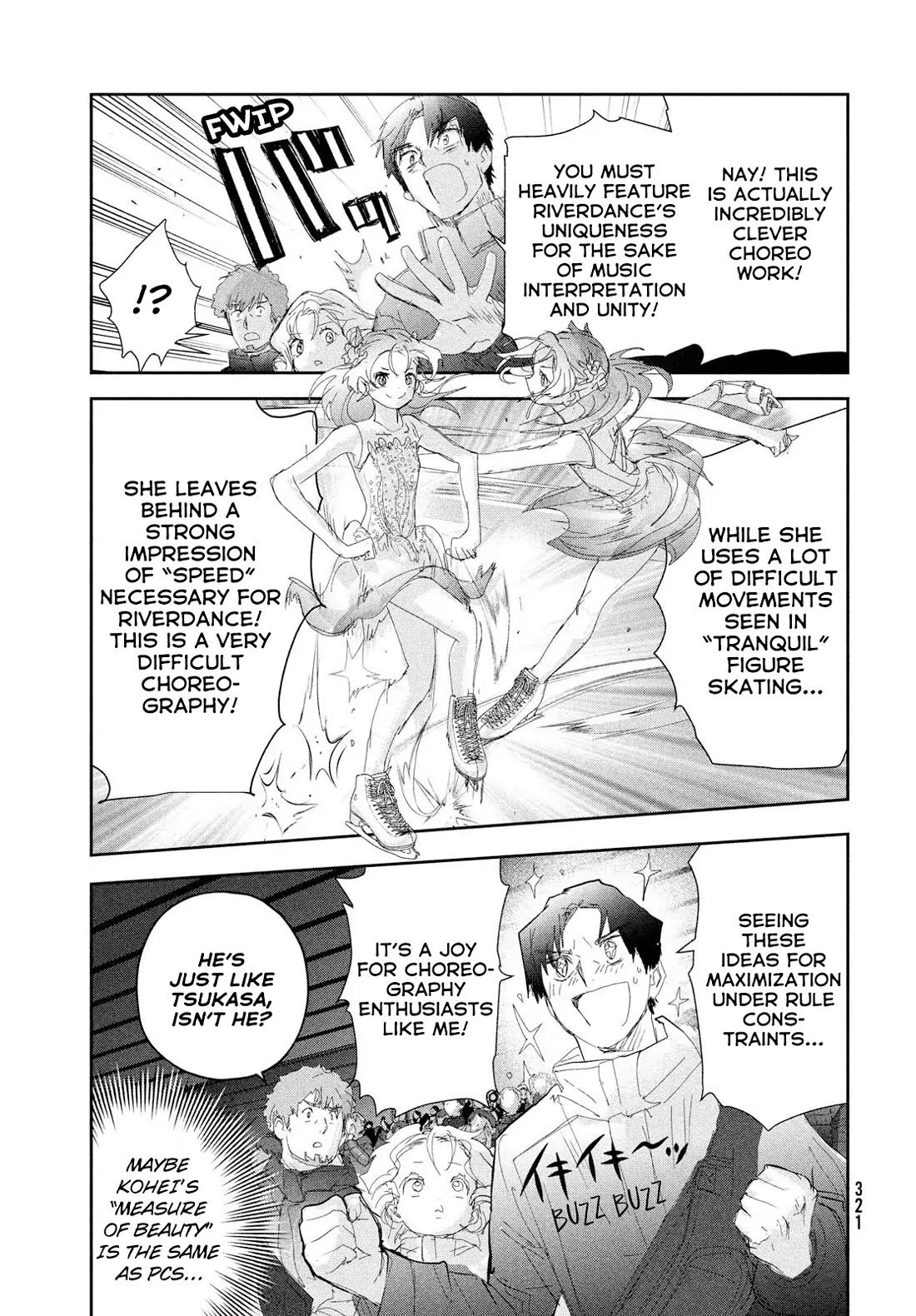 Medalist manga, chapter 55, page 38 of 47
