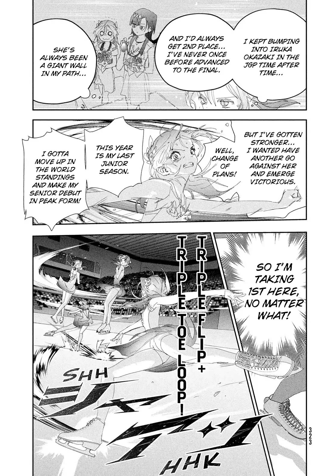 Medalist manga, chapter 55, page 40 of 47