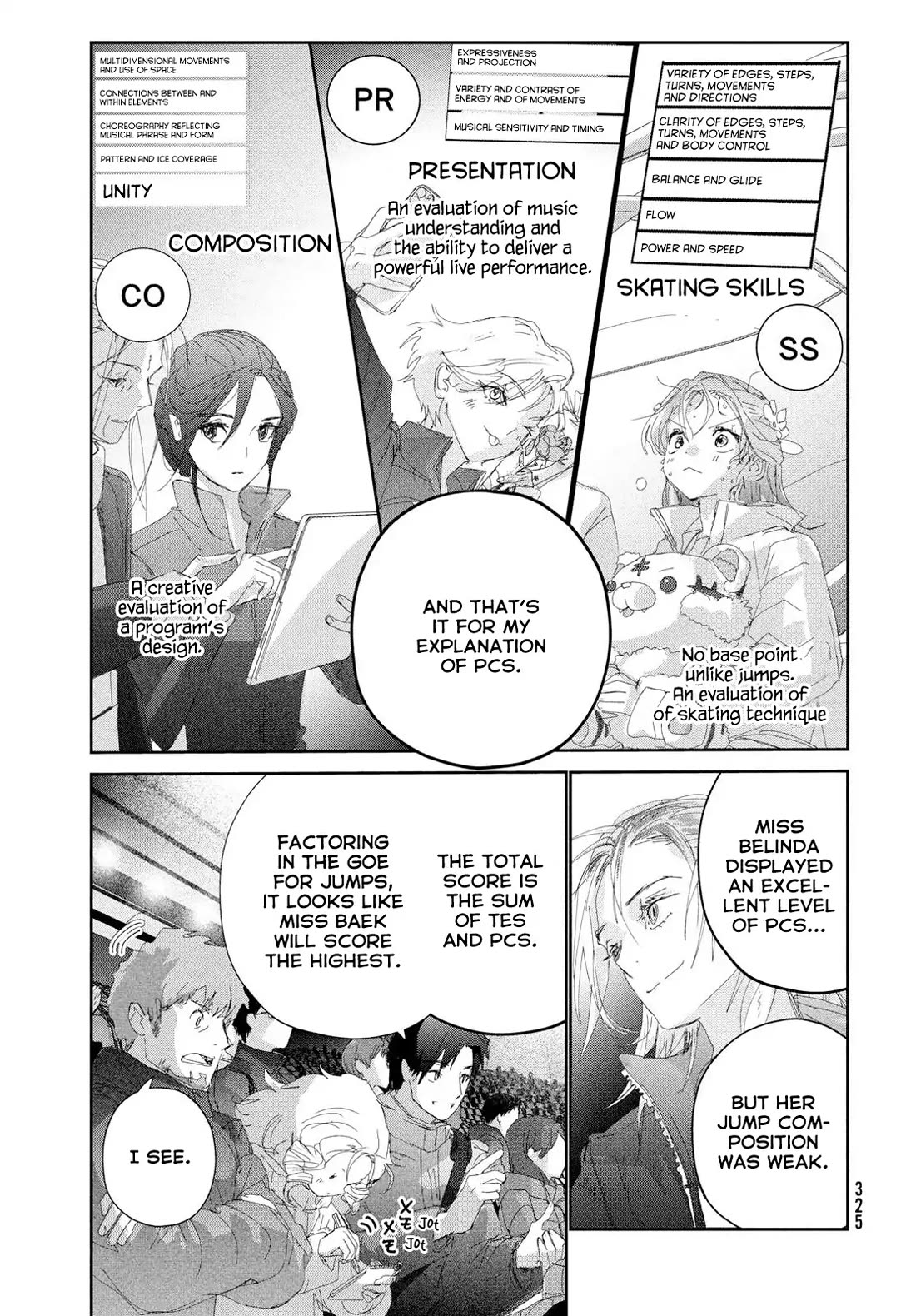 Medalist manga, chapter 55, page 42 of 47