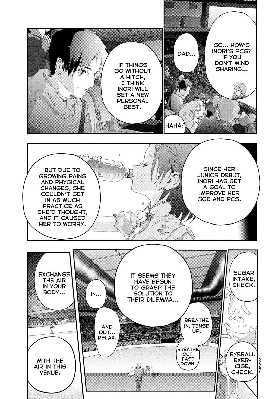 Medalist manga, chapter 55, page 44 of 47