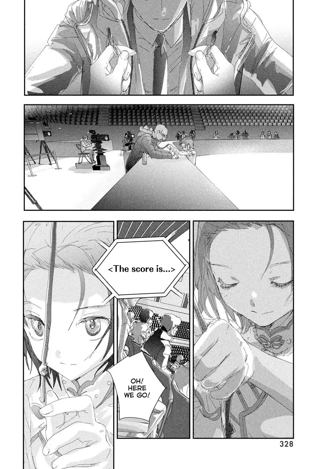 Medalist manga, chapter 55, page 45 of 47