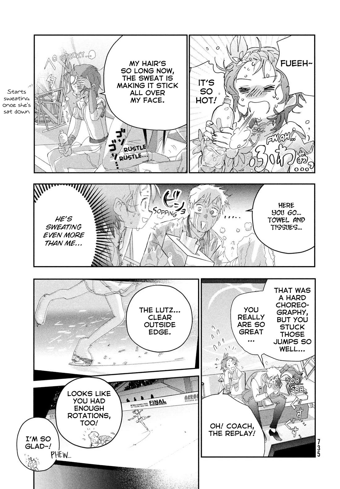 Medalist Chapter 56 page 44 - Chapter 56: JGP Final - China Tournament SP (Part 2)