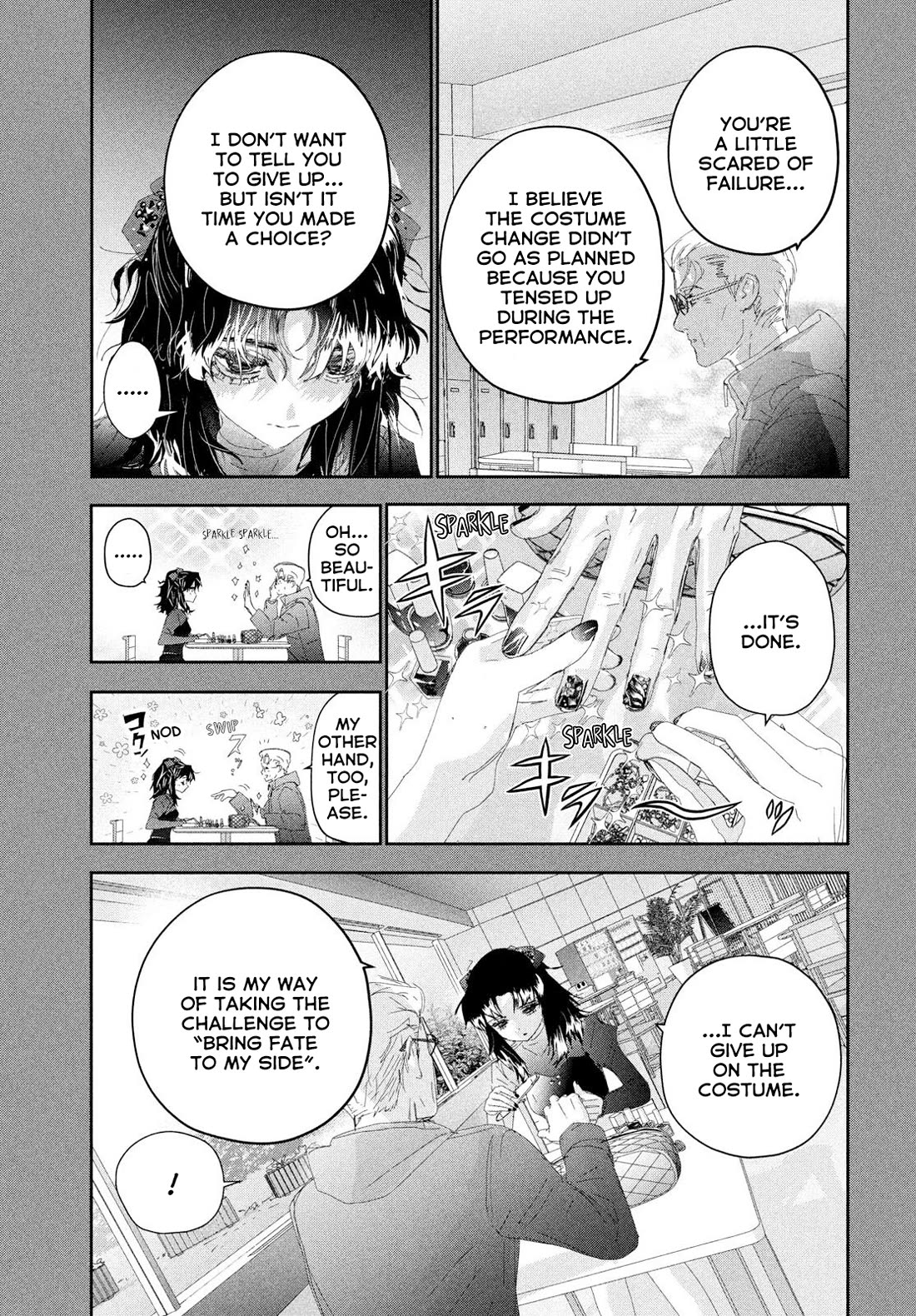 Medalist manga, chapter 57, page 20 of 25