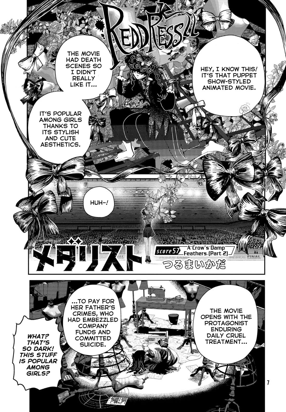 Medalist manga, chapter 57, page 9 of 25