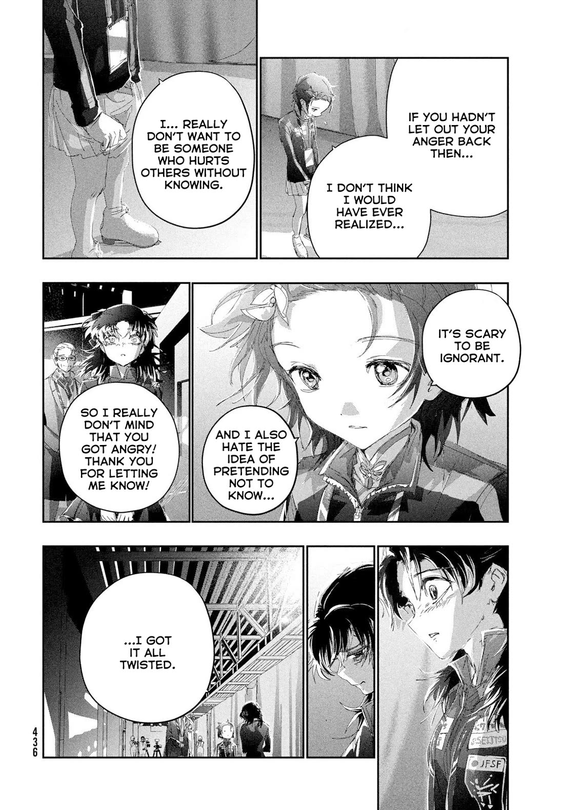Medalist manga, chapter 58, page 20 of 42