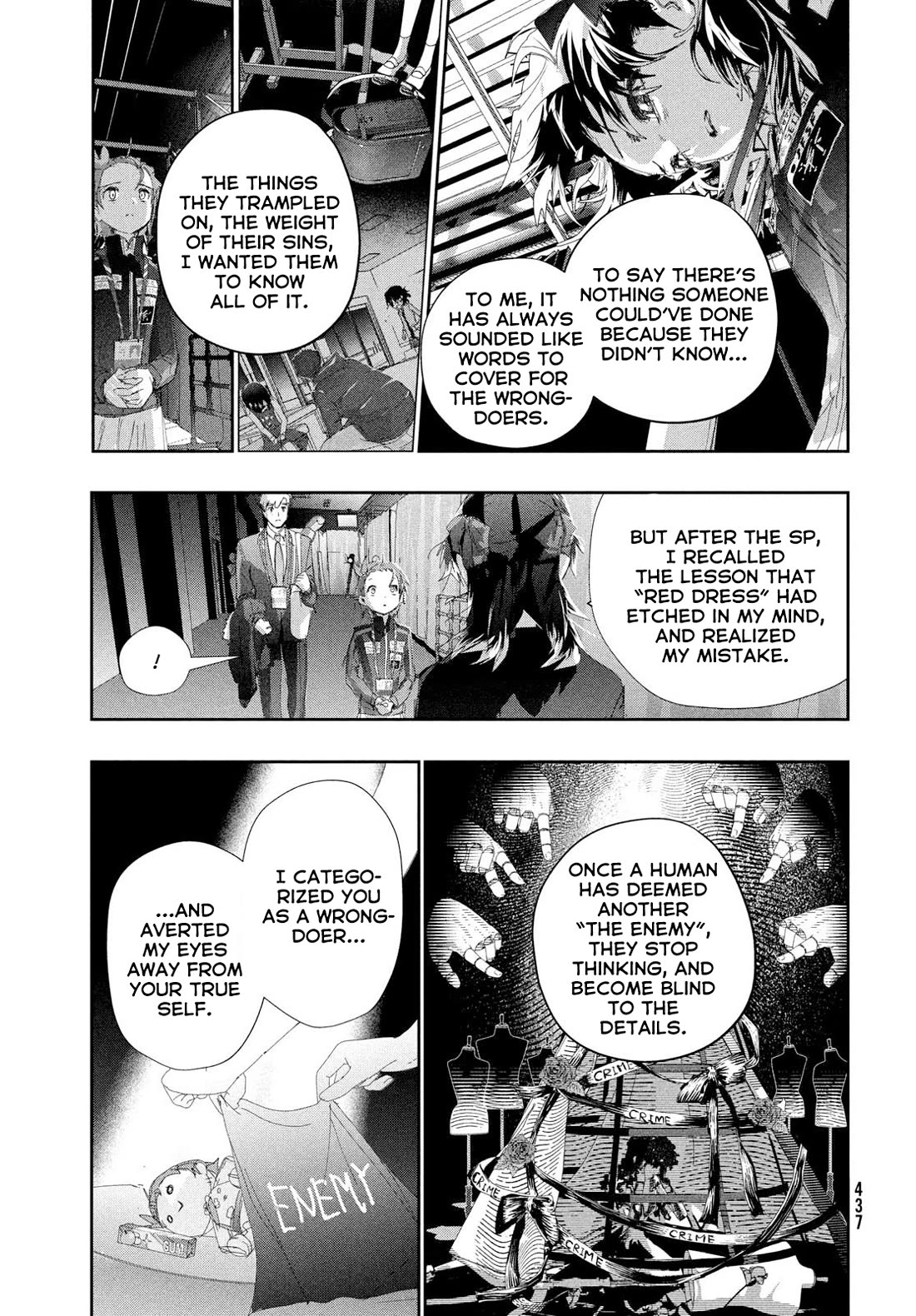 Medalist manga, chapter 58, page 21 of 42