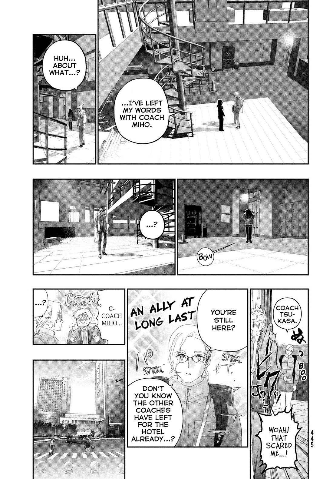Medalist manga, chapter 58, page 29 of 42