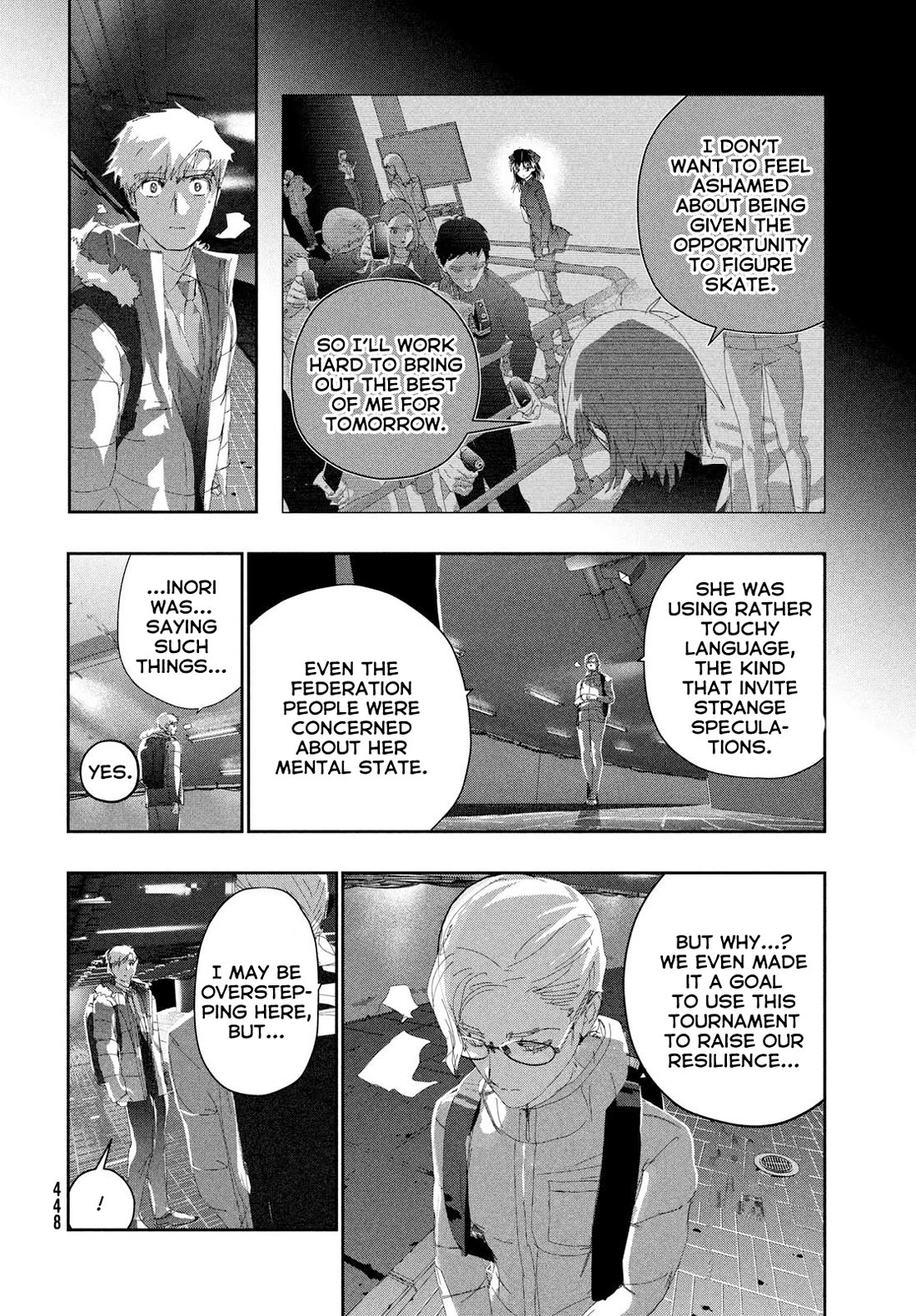 Medalist manga, chapter 58, page 32 of 42