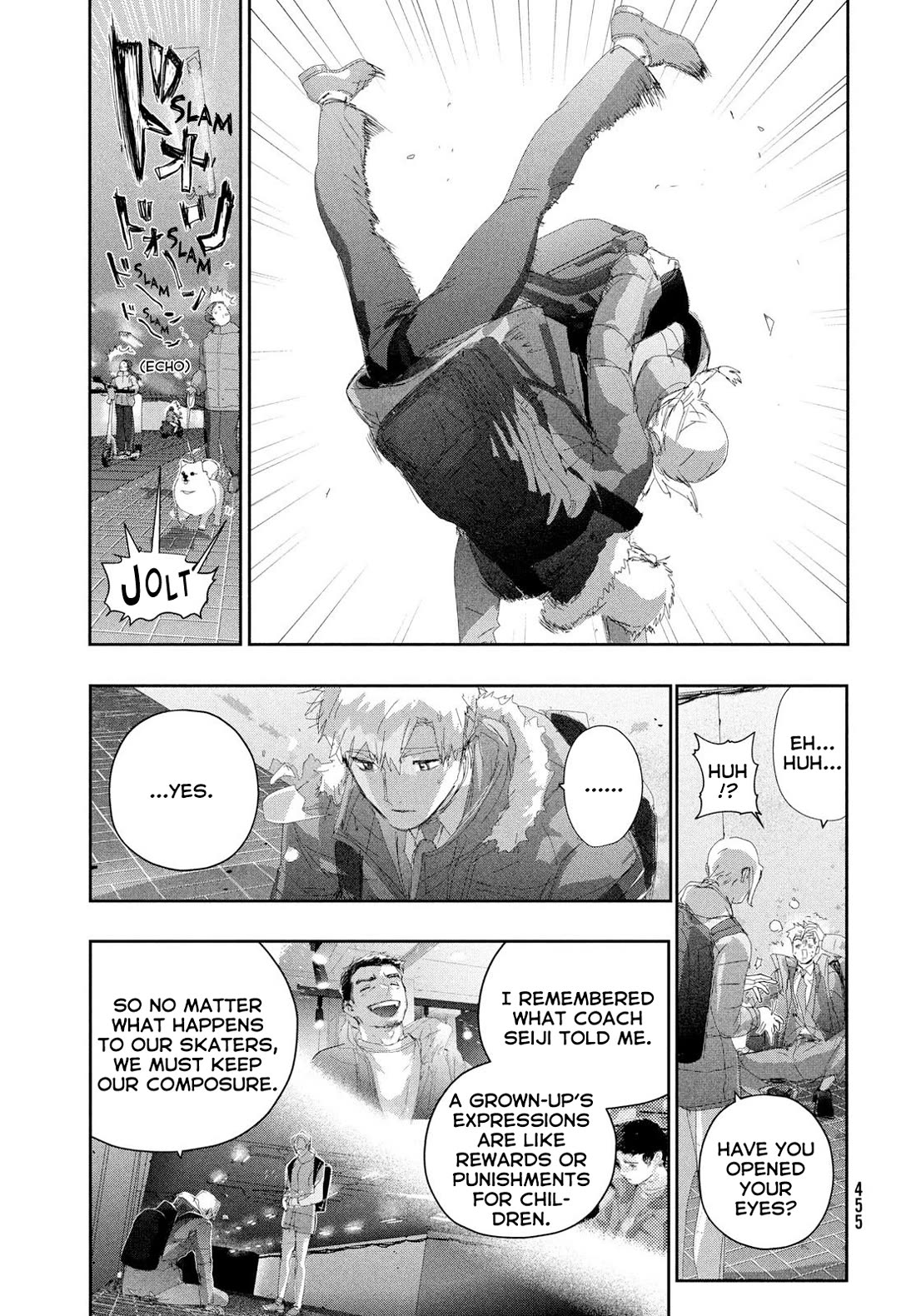Medalist manga, chapter 58, page 39 of 42