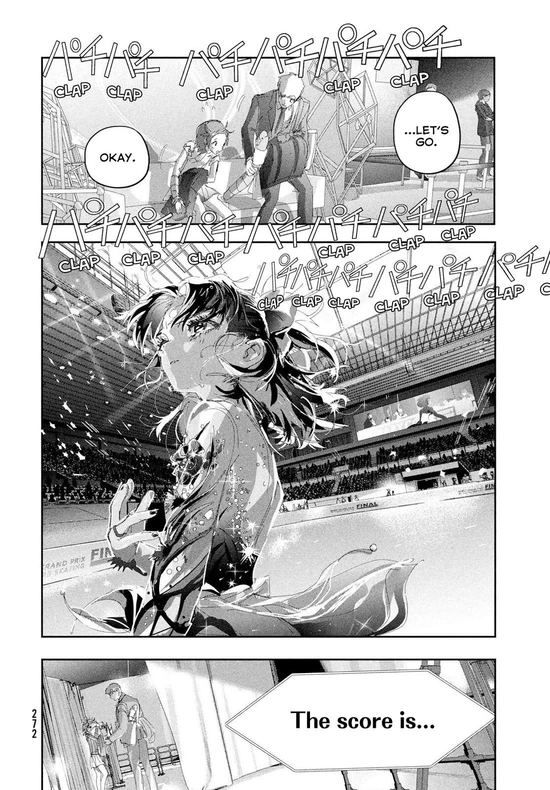 Medalist manga, chapter 58, page 8 of 42