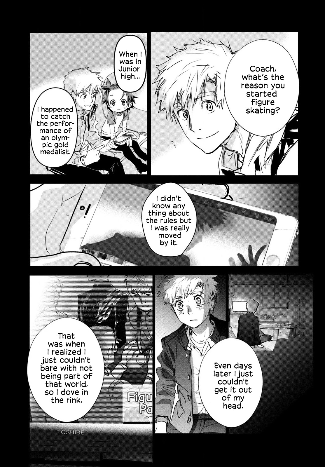 Medalist manga, chapter 6, page 2 of 34