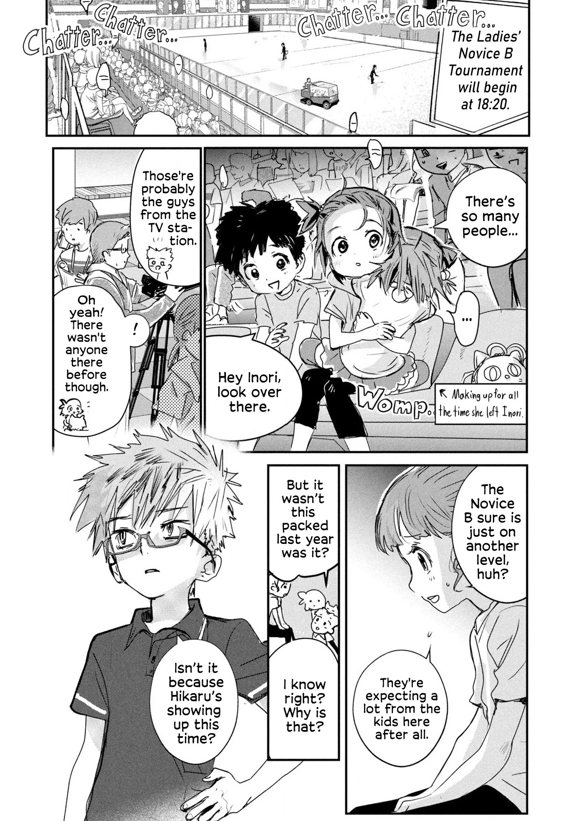 Medalist manga, chapter 6, page 4 of 34