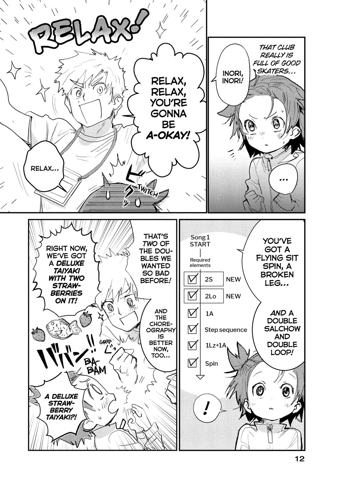 Medalist manga, chapter 8, page 12 of 48