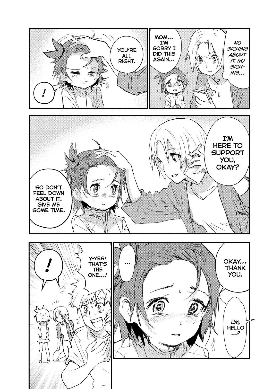 Medalist manga, chapter 8, page 17 of 48