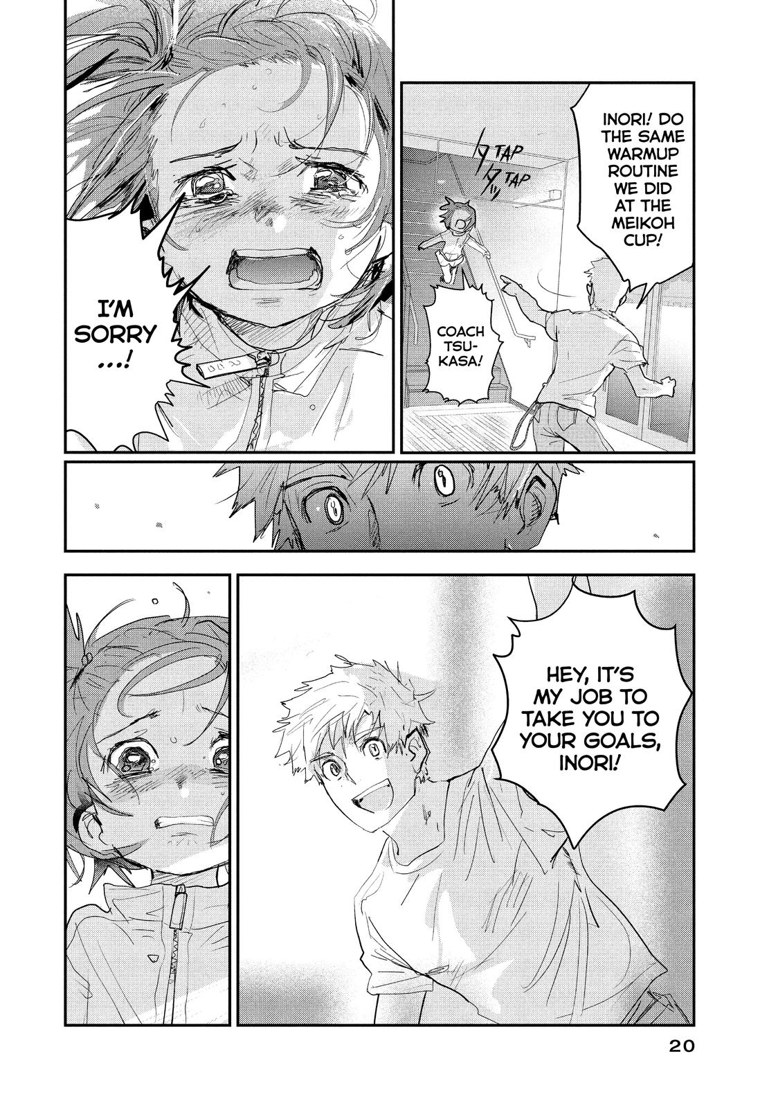 Medalist manga, chapter 8, page 20 of 48